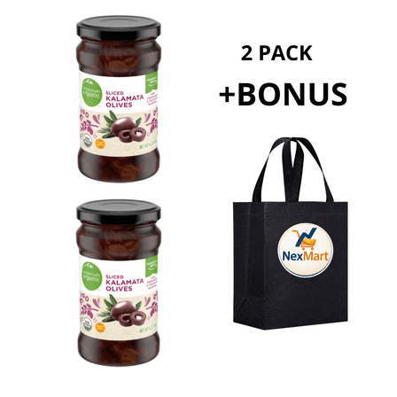 Simple Truth Organic Sliced Kalamata Olives, 6 oz, 2 Pack