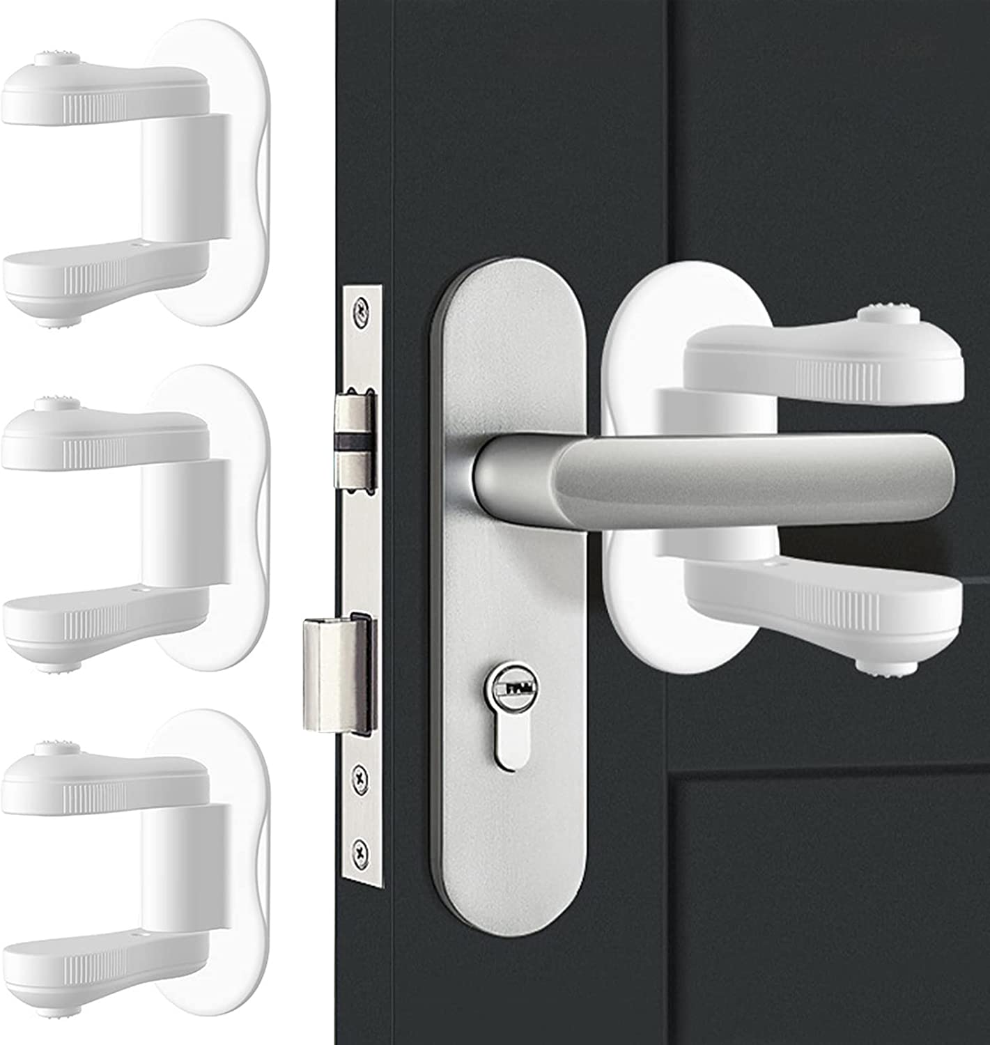Door Lever Baby Safety Lock Baby Proofing Door Locks for Kids Safety. 3