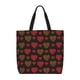 thumbnail image 1 of Easygdp Gold Glitter Heart Bolsa Tote para Mujer, Bolso de Hombro para Trabajo, Playa, Viajes, Compras y Supermercado, 1 of 7