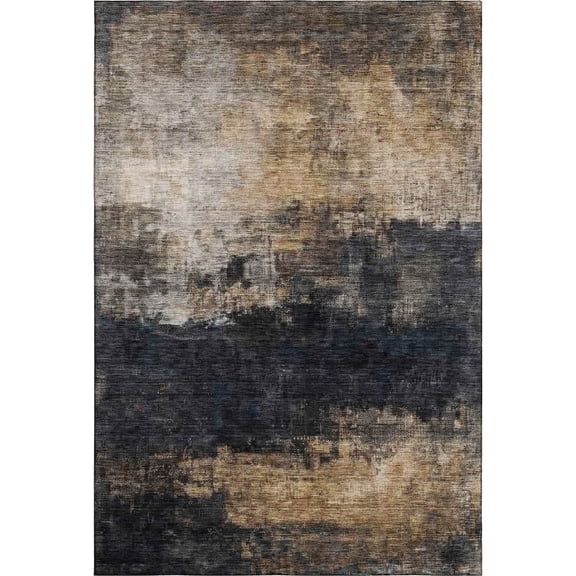 Dalyn Rugs Premium Machine Washable Mayfield AMF1209 Charcoal 2'6" x 3'10" Rug