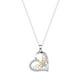 thumbnail image 2 of Fiudx Collar y Colgante de Corazon y Diamantes para Mujer, Regalo para El Día de La Madre, 2 of 7