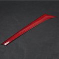 thumbnail image 4 of Cubierta decorativa del marco del Panel de la consola central del coche, fibra de carbono roja, compatible con Alfa Romeo Giulia 2017-2018, 4 of 10