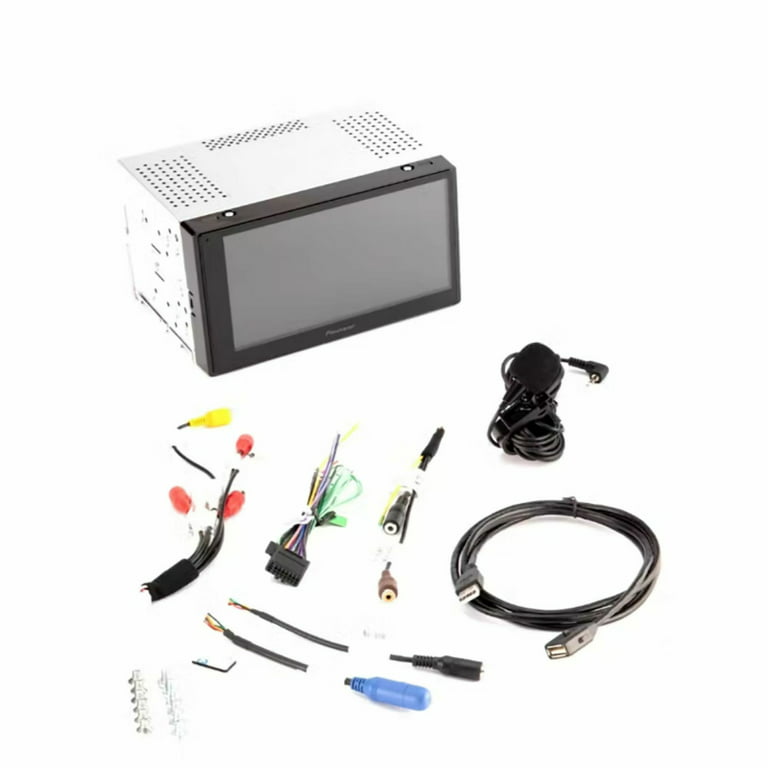 Pioneer DMH-1700NEX Apple CarPlay Stereo + Kit for 2007-2013 Chevy  Silverado