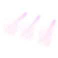 thumbnail image 2 of 3-Pack Pink 2BA Thread Integrated Dart Flights - Transparent, Shatterproof & Durable ABS Dart Tails with Precision 90° Angle Design, Flexible Shaft to Prevent Tearing, Lightweight Universal Fit for, 2 of 6