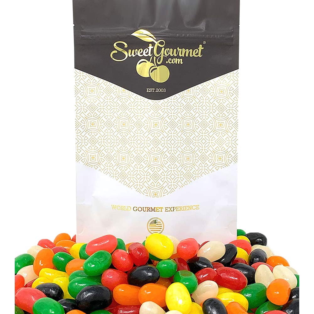 SweetGourmet Jumbo Spiced Jelly Beans Bulk Unwrapped 15oz Walmart
