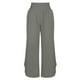 thumbnail image 3 of MKLEKYY Leggings deportivos mujer Pantalones casuales de mujer para salidas, yoga, deportes y cenas, corte holgado, largo recortado, tiro medio con bolsillos, ropa de verano, fácil de lavar, 3 of 3