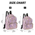 thumbnail image 2 of FORMRS Mini Backpack Purse for Women Travel Daypack Casual Shoulder Bag, Pastel Pink Marble Pattern, 2 of 7