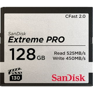 SanDisk Extreme PRO CompactFlash CFXC UDMA7 128 Go 160 Mo/s - Carte mémoire  - SanDisk