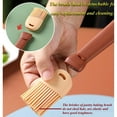thumbnail image 3 of Silicone Basting Brush and Pastry Brush for Baking, Use as BBQ Grill Brush, Turkey Baster, Oil Brush for Cooking Brush - Food Brush - Sauce Brush for Kitchen - Silicone Brush Cooking (Brown), 3 of 7