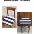 thumbnail image 5 of Dining Room Chair Cover,Coral Red Elastic Stretch Chair Slipcovers Super Fit Desk Seat Cover Removable Kitchen Chair Set of 4, 5 of 5