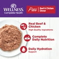 thumbnail image 2 of Wellness Complete Health Grain Free Canned Cat Food, Beef & Chicken Dinner Pate, 3 Ounces (Pack of 24), 2 of 11