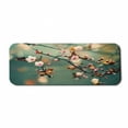 thumbnail image 1 of Nature Computer Mouse Pad, Spring Themed Floral Flowering Japanese Cherry Sakura Photo, Rectangle Non-Slip Rubber Mousepad Large, 31" x 12" Gaming Size, Forest Green Pale Pink, by Ambesonne, 1 of 2
