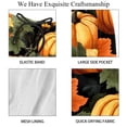 thumbnail image 4 of luoweisi Men's Beach Shorts Quick Dry Swim Trunks with Mesh Lining Thanksgiving Pumpkin S, 4 of 5
