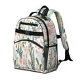 thumbnail image 2 of Pioneer Flower Floral Print Pattern Backpack for School,Cute School Bag,Schoolbag with Adjustable Shoulder Straps & Padded Back,15.25"x11.5"x5.25", 2 of 5