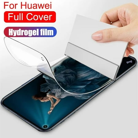 Hydrogel Film for Honor 10 20 lite 20 pro 10i X 30 30i 9 view 20 Screen Protector for Huawei Honor 50 X8 10X 20s film For Honor 10 Hydrogel Film