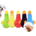 thumbnail image 2 of Sorrowso Dog Interactive Toys Squeak Plush Stuffed Animal White Chic Duck-style, 2 of 17
