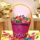 thumbnail image 2 of Decoración de Halloween Decoraciones de Halloween Bolsa de dulces de Halloween Bolsa de Cushaw de araña 3D Cubo de tela portátil Bolsa de dulces para niños, 2 of 6