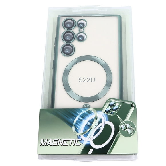 Clear Phone Case, Anti Fall Accuracy Opening Magnetic Phone Case for S23ultra