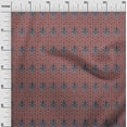 thumbnail image 2 of oneOone Cotton Poplin Maroon Fabric Tree & Geometric Block Dress Material Fabric Print Fabric By The Yard 42 Inch Wide, 2 of 4