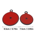 thumbnail image 3 of High Adhesion Dashboard Mounting Pad 75mm/95mm Red Disc For Car Phone Holder Navigation Base Secure Adhesive Car Mount, 3 of 8