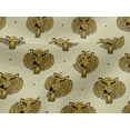 thumbnail image 4 of oneOone Viscose Jersey Fabric Animal Face Block Print Fabric BTY 60 Inch Wide, 4 of 5