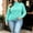 Sky Blue, variant on ZGRBOU Mock Turtleneck Tops for Women Fall Winter Basic Long Sleeve Shirts Soft Stretchy Layering Tee Plus Size
