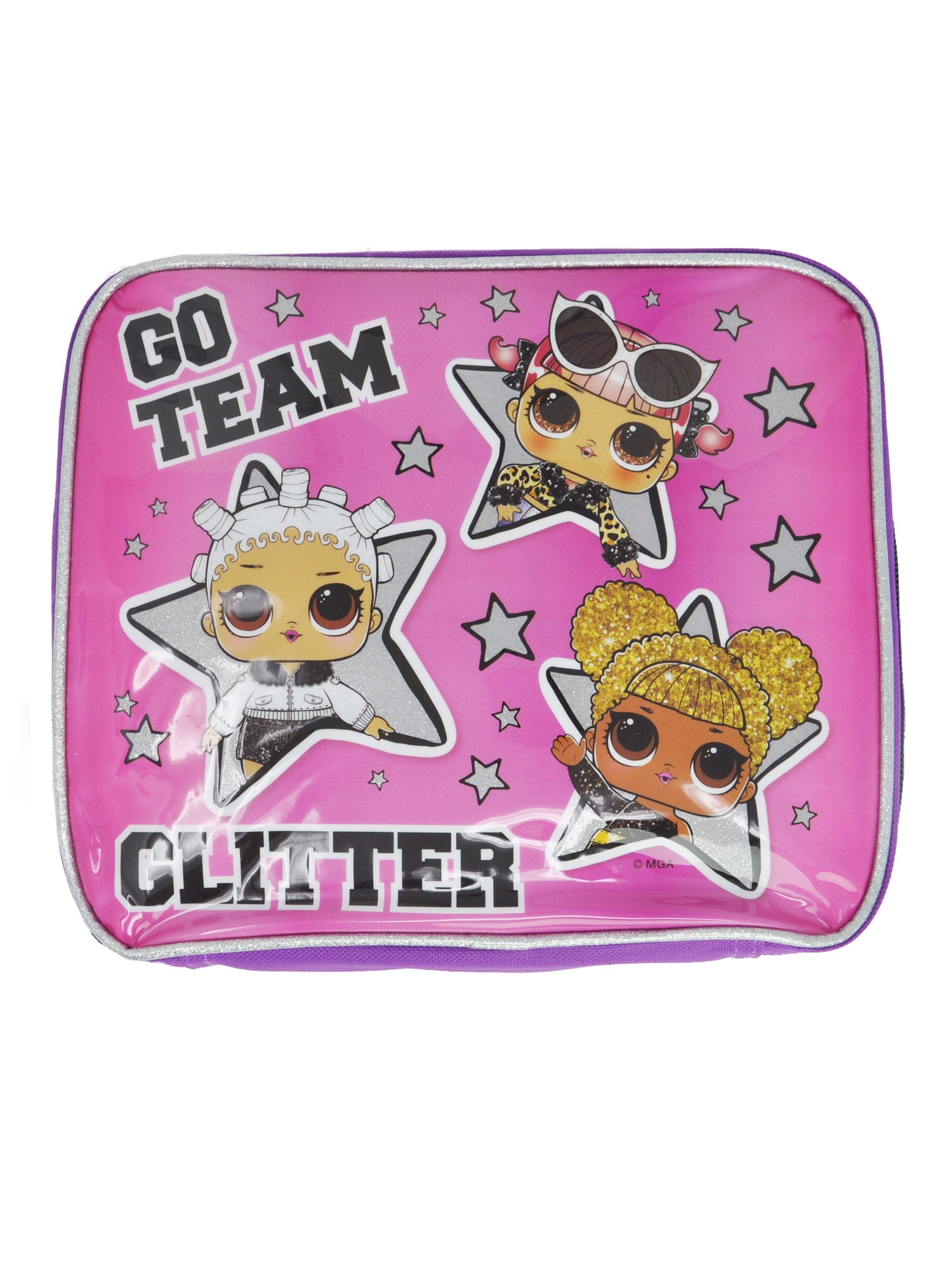 Girls LOL Surprise Insulated Lunch Bag Fresh Cherry Queen Bee Go Team Glitter - Walmart.com