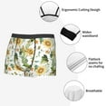 thumbnail image 6 of Bingfone Watercolor Bright Sunflowers Men'S Underwear - Casual Stretch Boxer Briefs-X-Large, 6 of 9