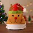 thumbnail image 2 of Toddmomy 4Pcs Crazy Holiday Hat Snowman Shape Fabric Material For Masquerade Parties, 2 of 8