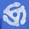 thumbnail image 3 of CafePress - Vintage 45 Rpm Record Adapter T Shirt - Men's Classic Graphic Cotton T-Shirt, 3 of 4