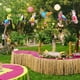 thumbnail image 1 of Juego de 6 piezas de papel para colgar loros, decoración para fiestas tropicales, fiestas de verano, jardín, cumpleaños, bodas, 1 of 6