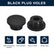thumbnail image 2 of Uxcell 5 Pcs Tapones para Agujeros, Tapón de Botón de Caucho para Agujero de 20mm/0.79", 2 of 6