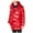 red, variant on Calvin Klein Mens Oversized Puffer Jacket, Black, X-Small