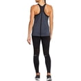 thumbnail image 2 of ASICS Womens Strappy Racerback Tank Top, Black, Large, 2 of 4