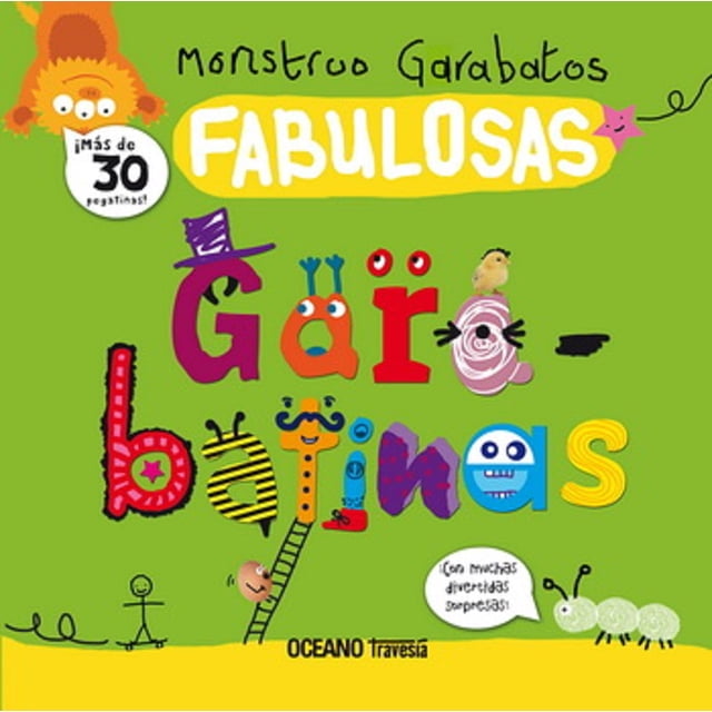 MONSTRUO GARABATOS OCEANO TRAVESIA FABULOSAS GARABATINAS CON PEGATINAS