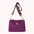 thumbnail image 5 of Bolso bandolera de nailon Bolsos de hombro de moda Moda portátil para el trabajo (púrpura) Sywqhk Para Estrenar, 5 of 5