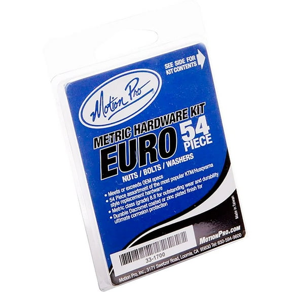 Motion Pro Euro Style Metric Hardware Kit