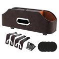 thumbnail image 1 of Coche reposacabezas asiento trasero almacenamiento caja multiusos taza servilletero para Marrón Cola Organizador del respaldo del asiento del automóvil, 1 of 8