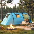 thumbnail image 2 of Outsunny 3-4 Person Camping Tent with 2 Rooms, Waterproof Family Tent, 2 of 10