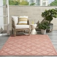 thumbnail image 2 of Nourison Easy Care Indoor/Outdoor Coral/Orange 5' x 7' Area Rug, (5x7), 2 of 10