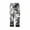 Black, variant on Zwiiyzr Girls Ankle Length Leggings Fall Winter Elastic Pants Fashion Printed Fleece Warm Casual Plush Leggings For 2-11 Years Old Black