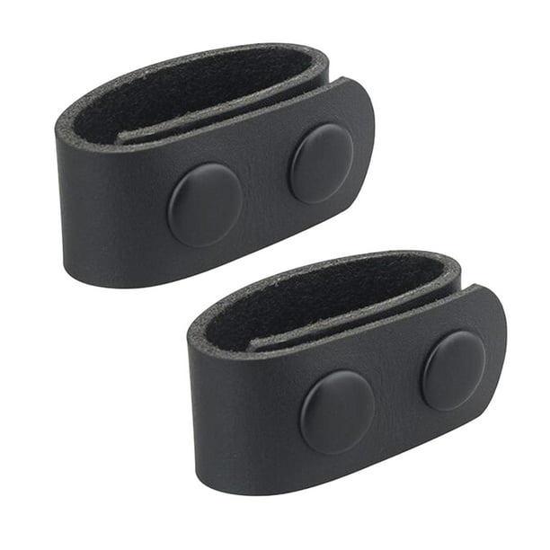 Cinturón de cuero resistente para trabajo, cinturón táctico policial, tope de correa. 2 piezas