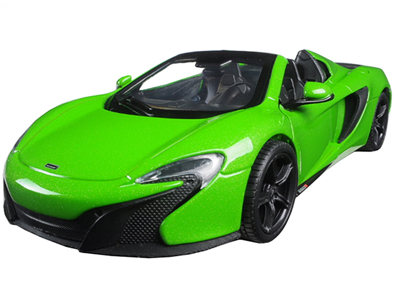 2014 McLaren 650S ミニカー グリーン McLaren 650S Spider Green 1/24 Diecast Model Car by Motormax