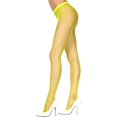 thumbnail image 1 of Music Legs 9001-NEONYELLOW Fishnet Seamless Pantyhose - Neon Yellow, 1 of 1