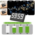 thumbnail image 5 of PULIVIA Rechargeable LED Digital Timer with Countdown, Memory, 6 Alarm Sounds, Adjustable Volume, Magnetic Stand, USB-C – for Kitchen, Study, Office, 5 of 7