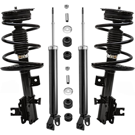 Rear Shocks Absorbers For 2013 - 2018 Nissan Altima Front Struts w/Coil Spring