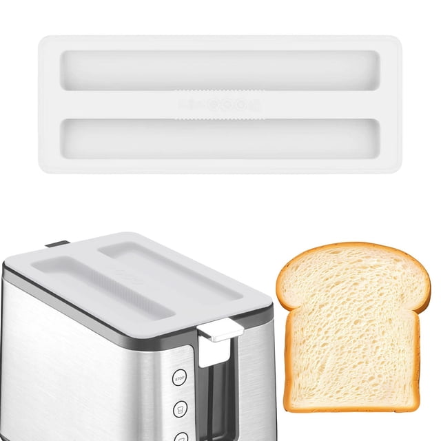 Silicone Toaster Cover Kitchen Appliance Dust Protector Heat Resistant Protective Lid Dishwasher Safe Easy Clean Top Guard for Home Countertop Essentials