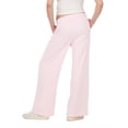 thumbnail image 4 of Forever 21 Women's Light Pink Athleisure Low-Rise Jogger, Wide-Leg, S, 4 of 6