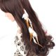 thumbnail image 5 of 4 extensiones de cabello hippie bohemias hechas a mano con peine de clip de plumas, tocado con horquillas de plumas indias, accesorios de bricolaje para mujer, 30 cm, 5 of 5