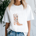 thumbnail image 3 of These Boots Are Made For Teaching School TShirt, Cowboy Teacher Shirt, Western Cowgirl Teacher Tee, These Boots Teaching Shirts,Back to School,First Grade Gift,Teacher Life shirt, 3 of 5